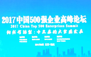 中國華融再次入選2017中國企業500強2017中國服務業企業500強中國企業聯合會副會長、中國華融黨委書記、董事長賴小民表示，中國華融連續入選兩大優秀企業排行榜，充分說明中國華融市場化轉型以來實現的良好經營業績和取得的顯著發展成效得到了社會各界的充分肯定與廣泛認可，中國華融的企業實力和品牌影響力得到了明顯提升。